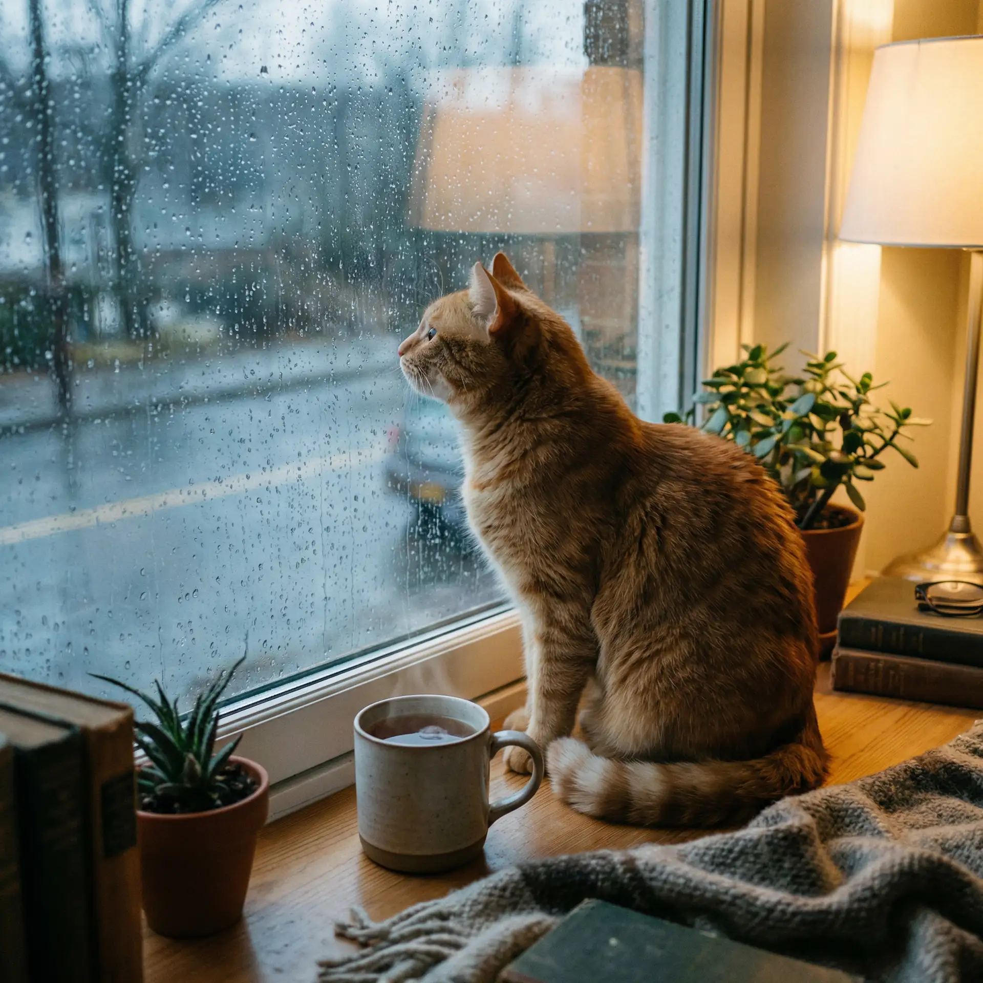 猫咪望着窗外的雨 - 战舰少女5-5攻略